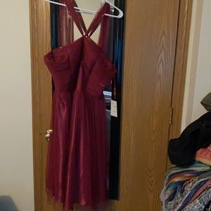 Vintage dress, pink, polka dot, brand new still has tags